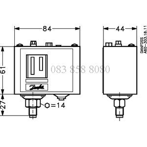 CÔNG TẮC ÁP SUẤT KP1A 060-116066