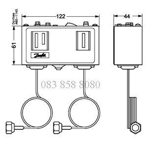 CÔNG TẮC ÁP SUẤT KP15 060-000766