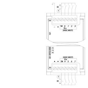 MODULE DI 8DI 24VDC 6ES7221-1BF32-0XB0