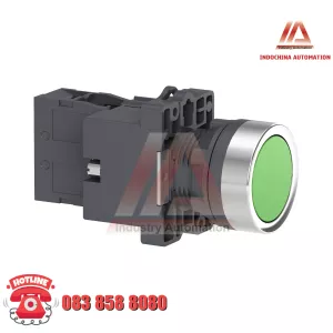 NÚT NHẤN GREEN CÓ ĐÈN 24VAC/DC XA2EW33B1