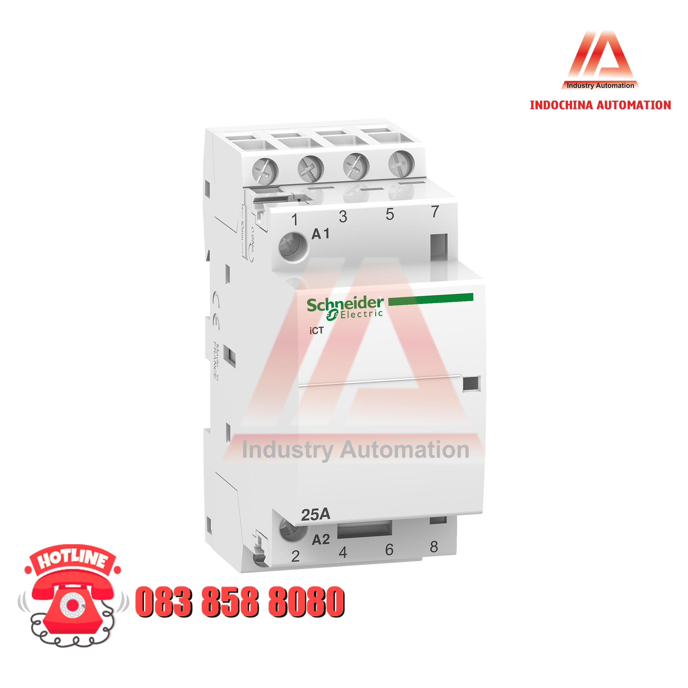 CONTACTOR ICT 25A 24VAC A9C20134