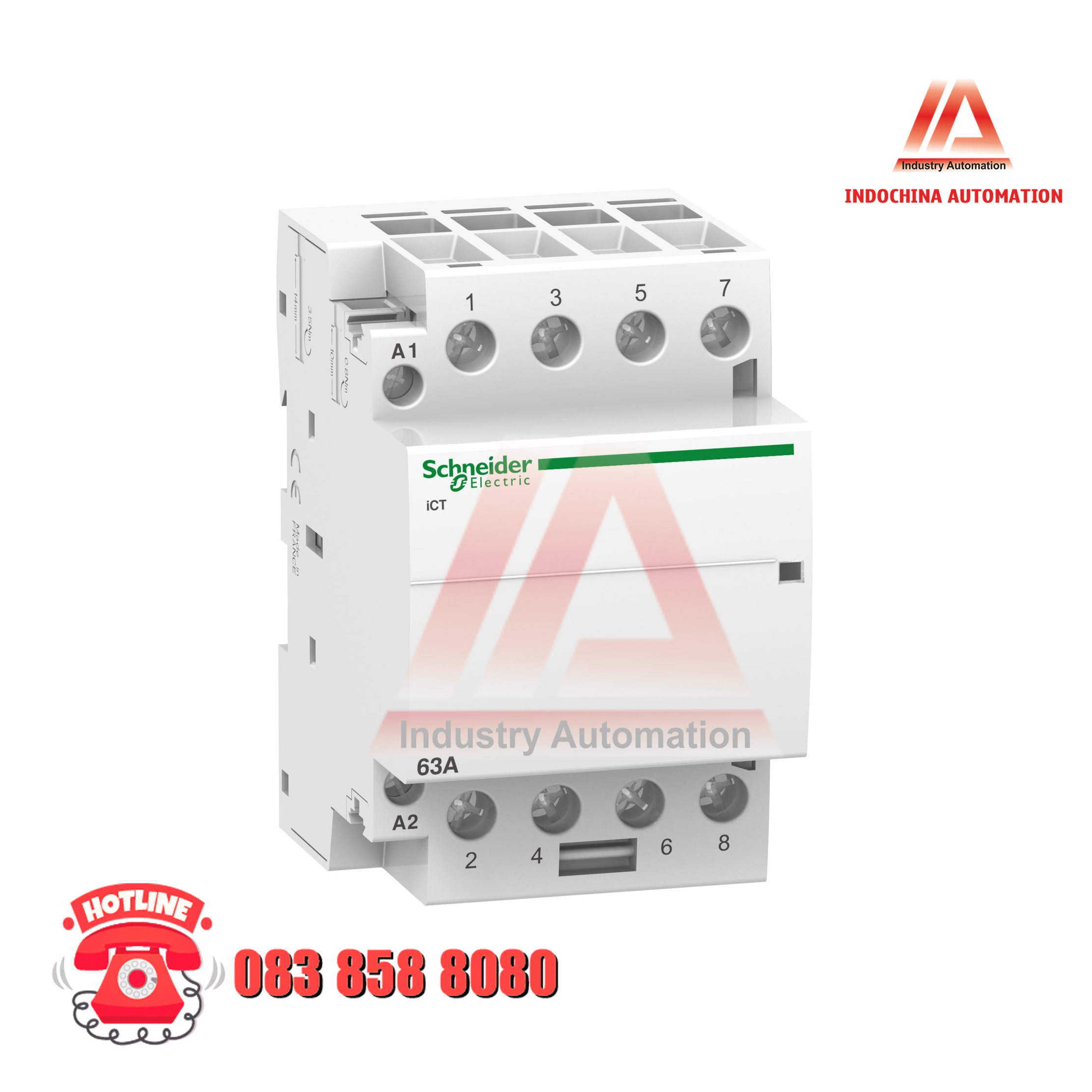 CONTACTOR ICT 63A 24VAC A9C20164