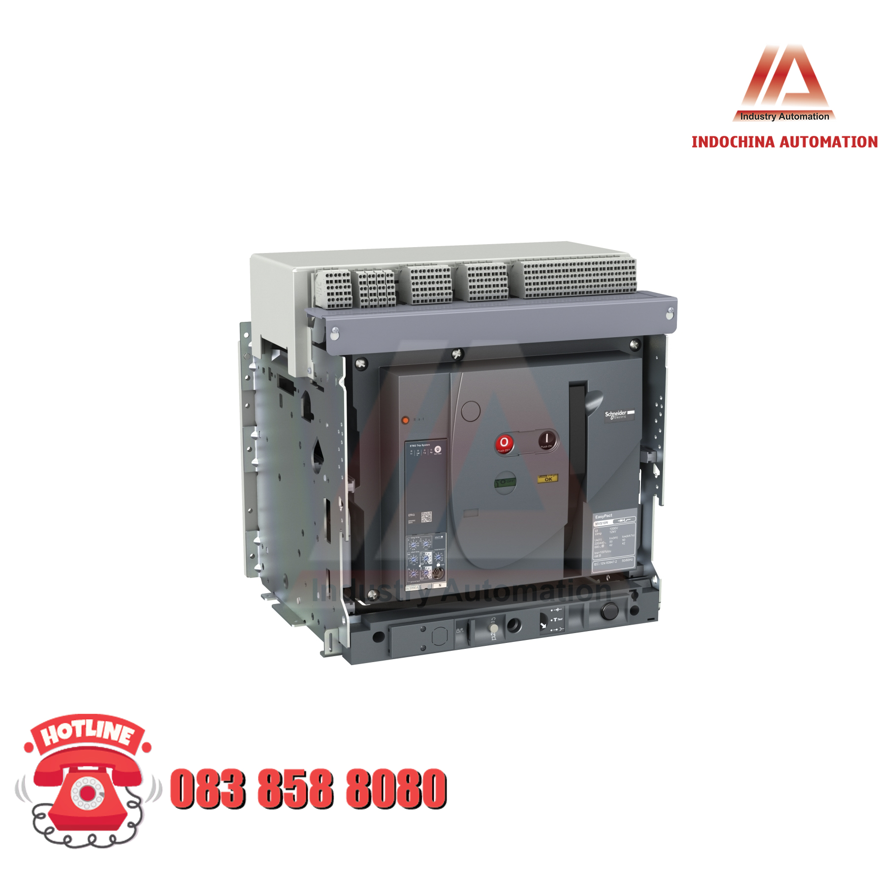 ACB 3P 55KA 4000A DRAWOUT MVS40N3MW2L