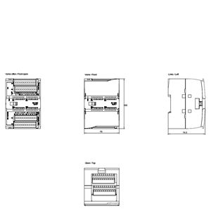 MODULE I/O 16DI/ 16DO 6ES7223-1PL32-0XB0
