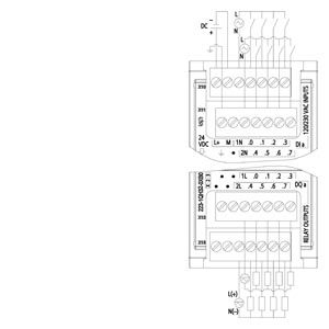 MODULE I/O 8DI/ 8DO 6ES7223-1QH32-0XB0
