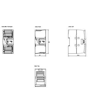 MODULE AI 4AI RISISTOR RTD 6ES7231-5PD32-0XB0