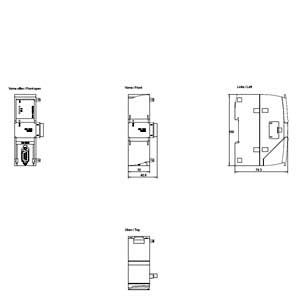 MODULE CM 1241 RS232 6ES7241-1AH32-0XB0