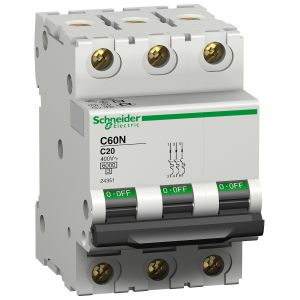 MCB 3P 25A 4.5KA 24352