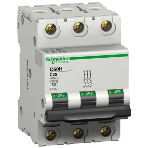 MCB 3P 16A 6KA 25000