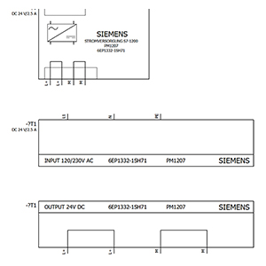 SITOP in SIMATIC S7-1200 design, 24 V, 2.5 A - PM 1207