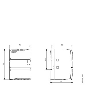 SITOP in SIMATIC S7-1200-Design 24 V, 2.5 A - PM 1207