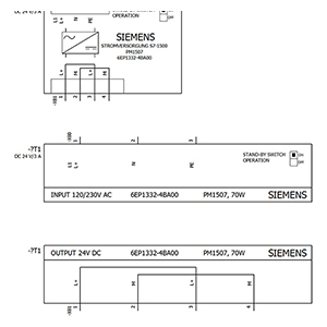 SITOP in SIMATIC S7-1500 design, 24 V, 3 A - PM 1507