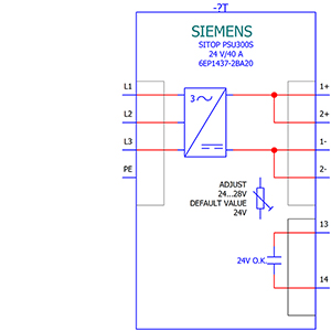 SITOP PSU300S 24 V, 40 A..