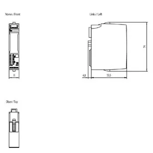 MODULE DO 16x 24V DC/0,5A 6ES7132-6BH01-0BA0