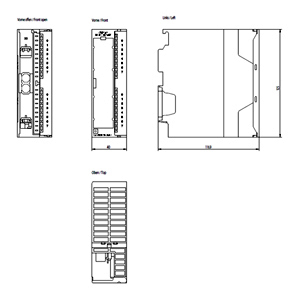 Digital I.O SM 323, 8DI. 8DO, 24V DC, 0.5A