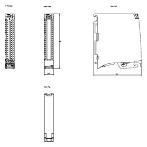 DIGITAL INPUT, DI 16x24VDC BA