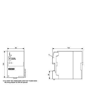 BỘ NGUỒN S7-300 PS307 5A DC 6ES7307-1EA80-0AA0