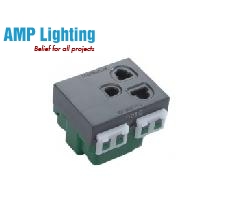 Ổ CẮM ĐƠN CÓ DÂY NỐI ĐẤT VÀ MÀN CHE WEV1181H