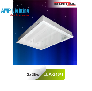 Máng đèn tán quang âm trần 3x40W LLA 340/T