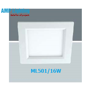 Đèn Downlight âm trần vuông LED 16W ML501/16W