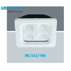 Đèn Downlight âm trần vuông LED 4W