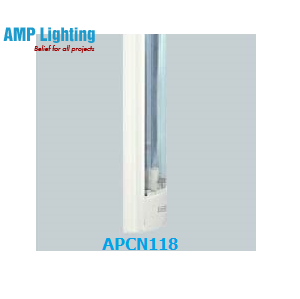 Máng đèn có chụp MICA 1x18W APCN118