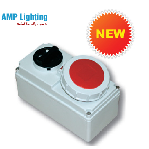 Ổ CẮM CN KÈM CÔNG TẮC - KÍN NƯỚC (IP67) F61252-6