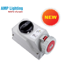 Ổ CẮM CN KÈM CÔNG TẮC - KÍN NƯỚC (IP67) F75252-6