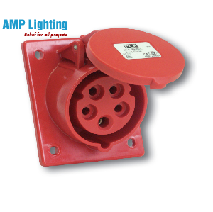 Ổ CẮM GẮN ÂM LOẠI KHÔNG KÍN NƯỚC DẠNG NGHIÊNG (IP44) F425-6