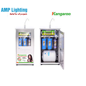 Máy lọc nước Kangaroo 8 lõi lọc KG108 tủ Inox nhiễm từ