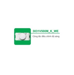 CÔNG TẮC ĐIỀU CHỈNH ĐỘ SÁNG ĐÈN 500W 3031V500M_K_WE