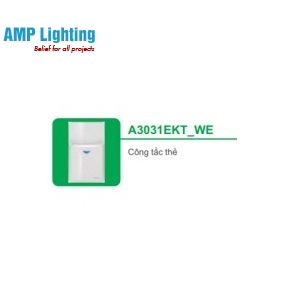 CÔNG TẮC THẺ A3031EKT_WE *