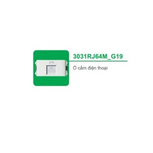 Ổ CẮM ĐIỆN THOẠI 3031RJ64M_G19
