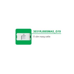 Ổ CẮM MẠNG CAT5E 3031RJ88SMA5_G19