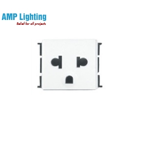 Ổ CẤM ĐƠN 3 CHẤU, 16A F1426UESM_WE