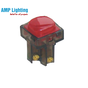 HẠT ĐÈN BÁO MÀU ĐỎ (KHÔNG DÂY) R5803R1 ROMAN
