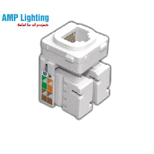 Ổ CẮM MẠNG 8 DÂY R5808 ROMAN