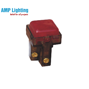 HẠT ĐÈN BÁO MÀU ĐỎ (KHÔNG DÂY) M8633 ROMAN