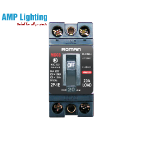 APTOMAT KHỐI 2 CỰC 1E-40A LOẠI MỚI HSB23140A ROMAN