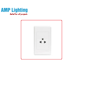 Ổ CẮM ĐƠN 3 CHẤU SILIMAX ASU3 AC