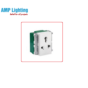 HẠT Ổ CẮM 3 CHẤU TRÒN ÂM SÀN SIMAX ASFMU310 AC
