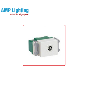 Ổ CẮM TIVI ÂM SÀN 75 OHM SLIMAX  ASFMTV75 AC