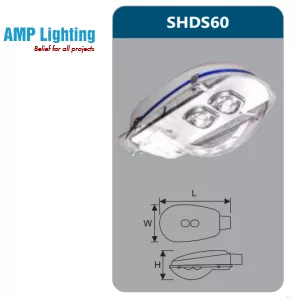 ĐÈN ĐƯỜNG LED 60W SHDS60 Duhal