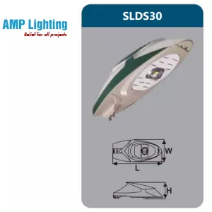 ĐÈN ĐƯỜNG LED 30W SLDS30 Duhal