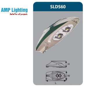 ĐÈN ĐƯỜNG LED 60W SLDS60 Duhal