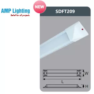 ĐÈN ỐP TRẦN LED CHỤP MICA 18W SDFT209 Duhal