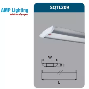 ĐÈN ỐP TRẦN LED CHỤP MICA 18W SQTL209 Duhal