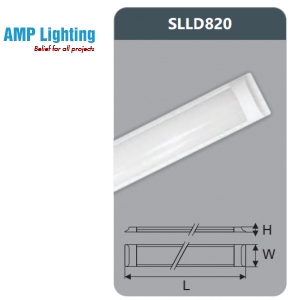 ĐÈN ỐP TRẦN LED CHỤP MICA 20W SLLD820 Duhal