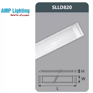 ĐÈN ỐP TRẦN LED CHỤP MICA 20W SLLD820 Duhal