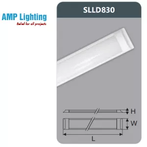 ĐÈN ỐP TRẦN LED CHỤP MICA 30W SLLD830 Duhal